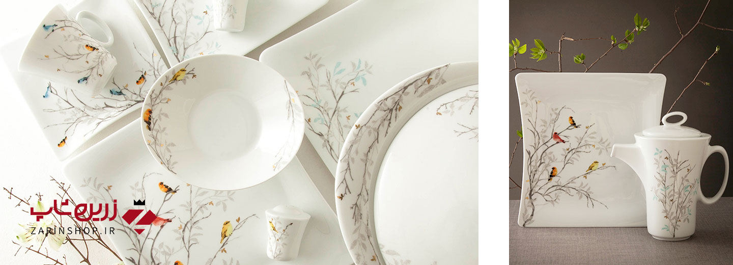 سرویس چینی 30 پارچه غذاخوری رسپینا