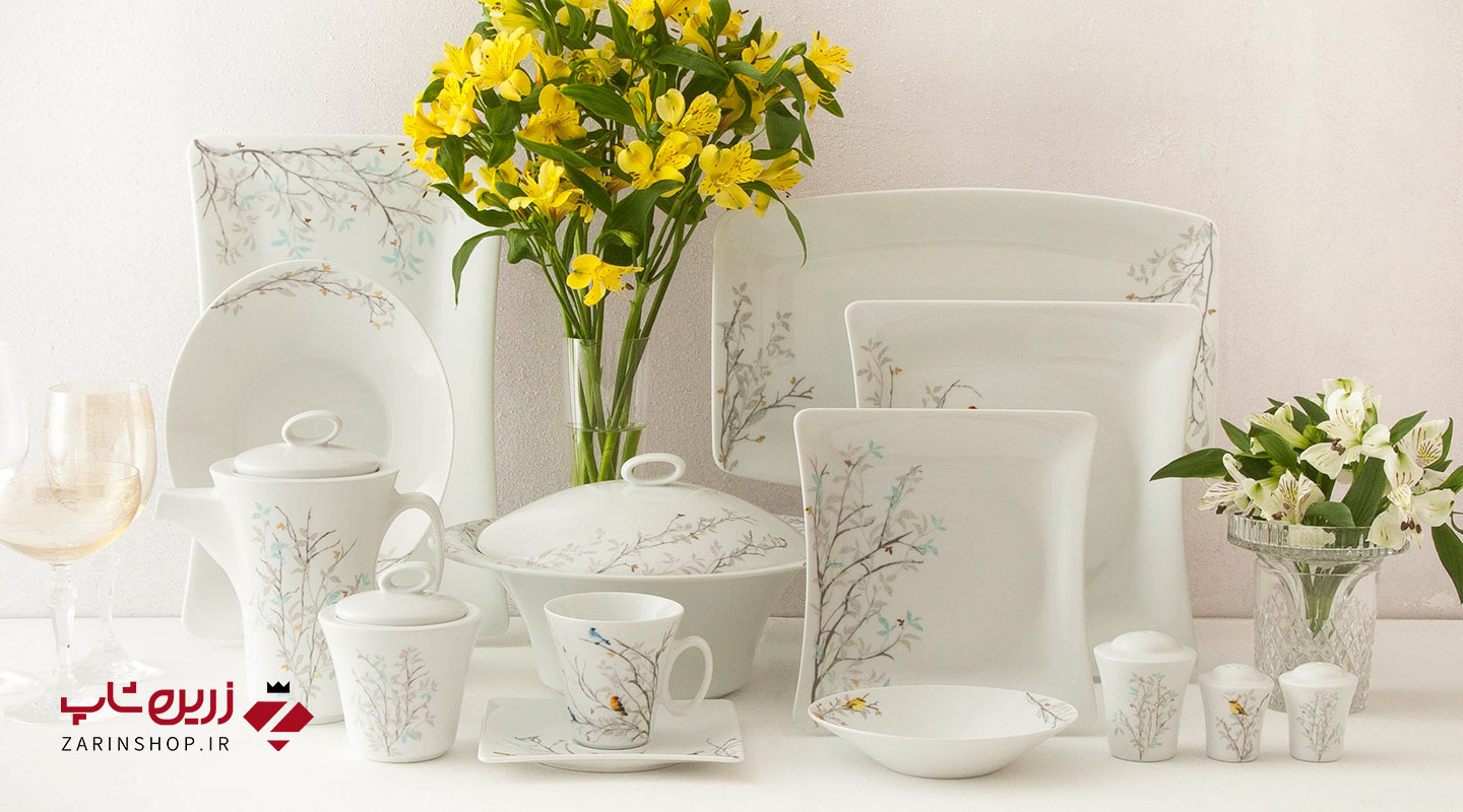 سرویس چینی 30 پارچه غذاخوری رسپینا