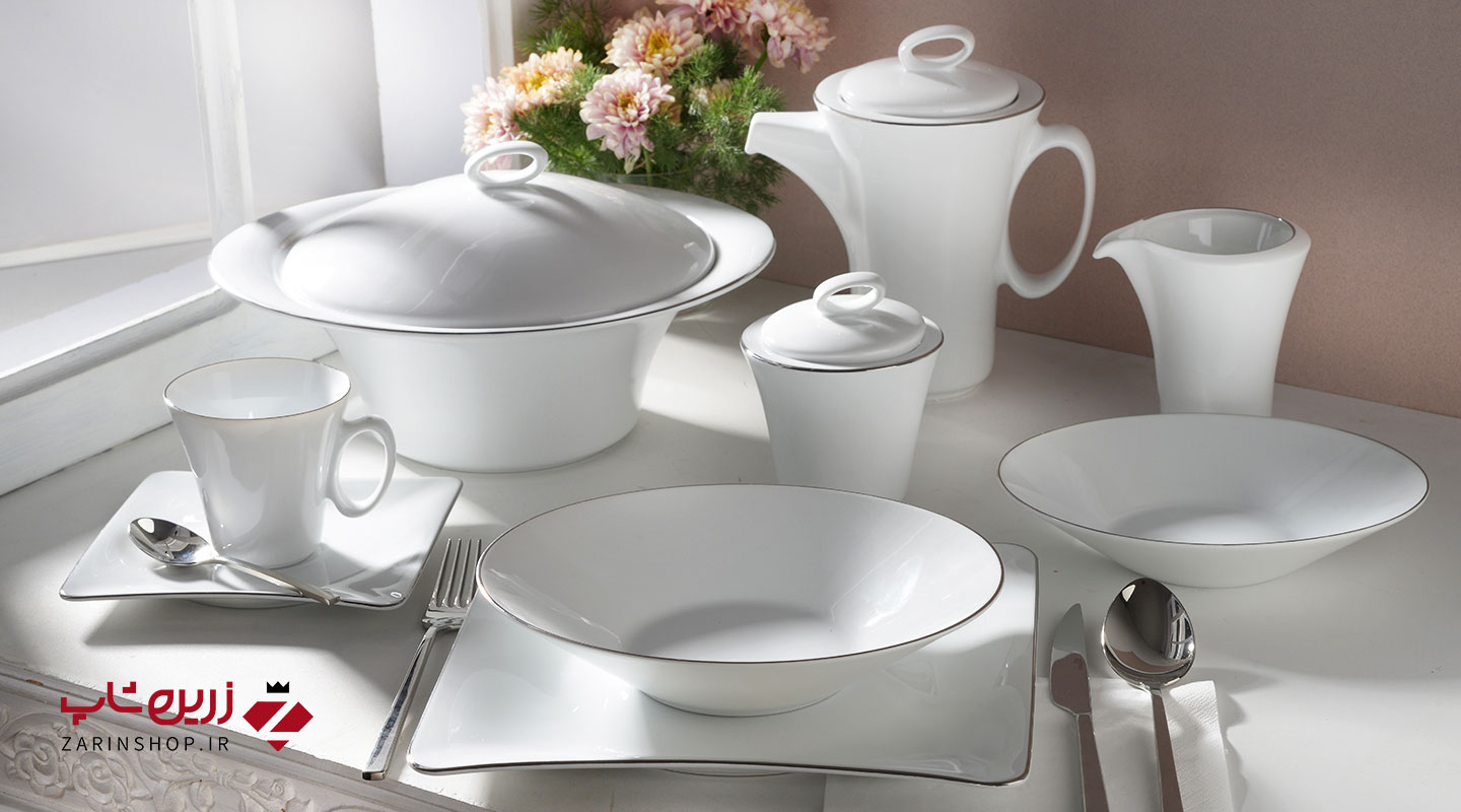 سرویس چینی 30 پارچه غذاخوری سمن