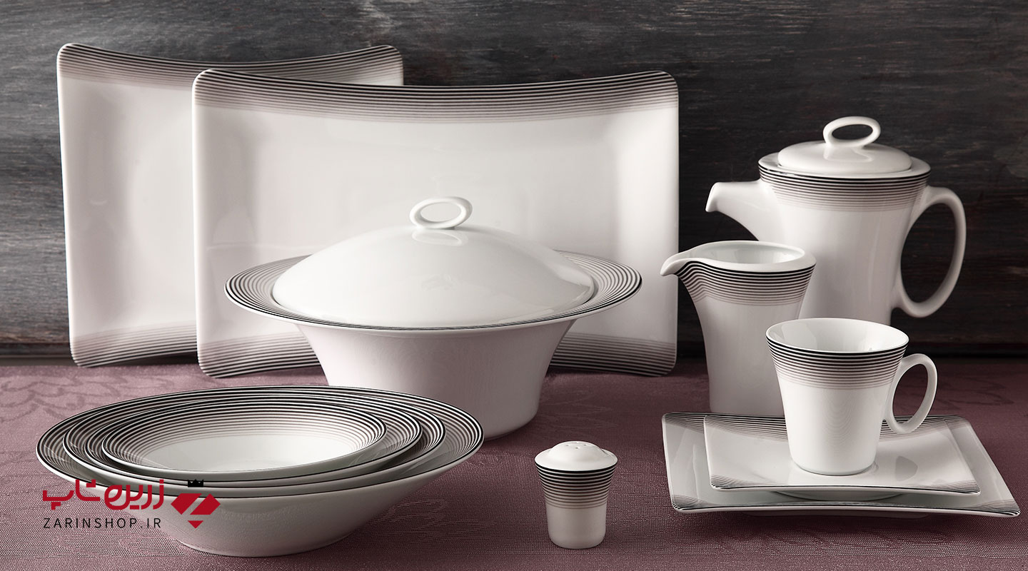 سرویس چینی 30 پارچه غذاخوری کایزر