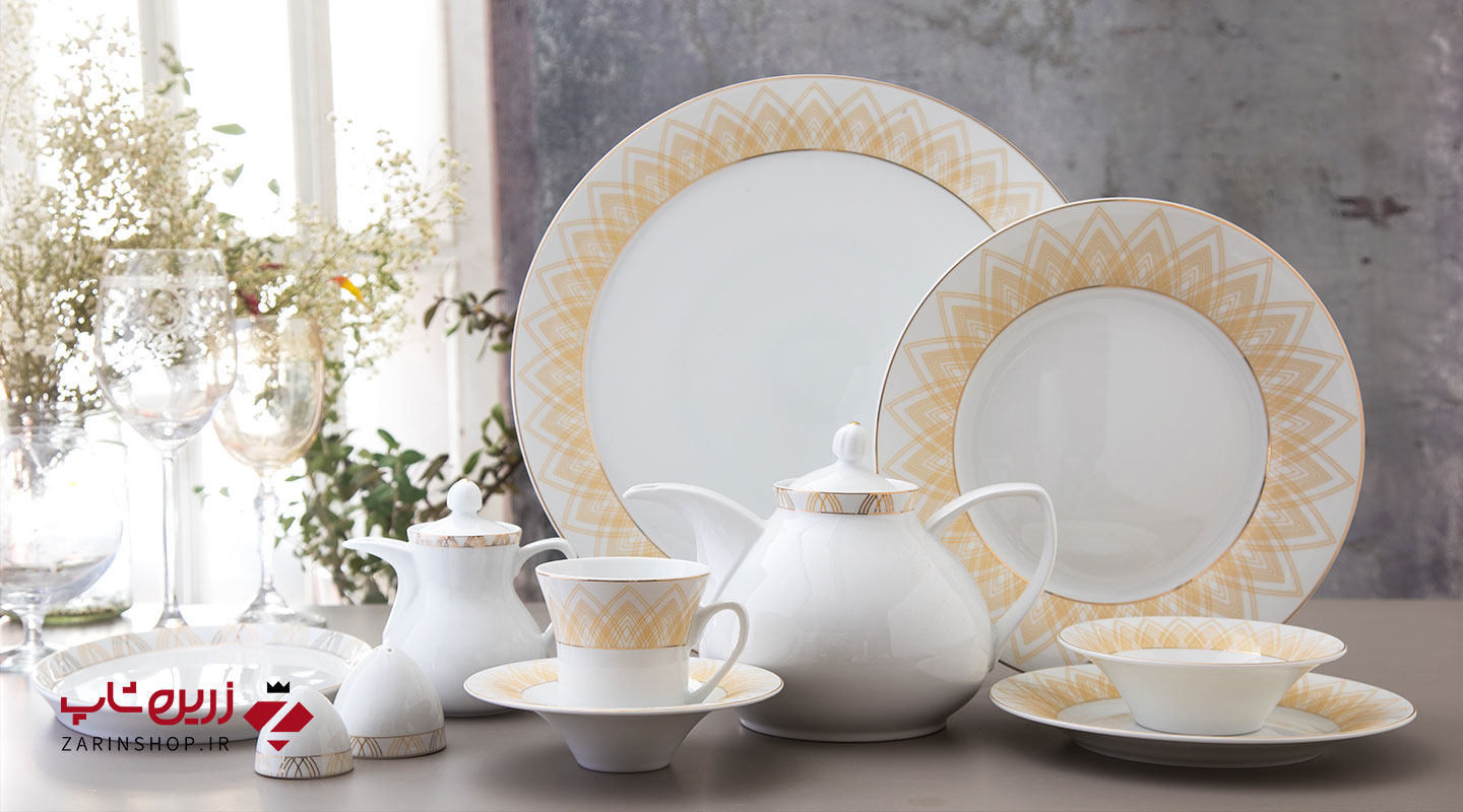 سرویس چینی 35 پارچه غذاخوری میراندا