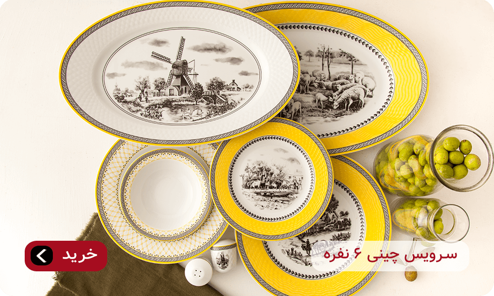 سرویس چینی 6 نفره